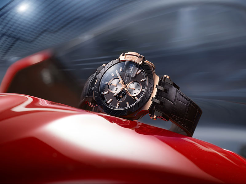 فز بالمرتبة الأولى مع ساعة السباق المثالية ساعة Tissot T-Race MotoGPTM Automatic ذات الإصدار المحدود لعام 2019